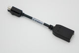 Mini DisplayPort to DisplayPort Adapter - Black - 0.5 Feet